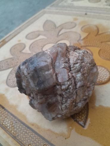 qebir daşları sekiller: Təbii dekorativ kvars parçası - Material: təbii daş (şəffaf-boz — 2