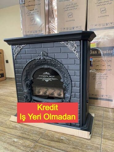 Kamin Peçi, yanacaq - Qaz