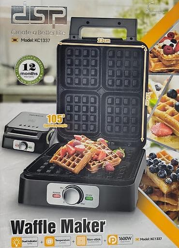 data modem sim card: DSP Professional Vaffle Aparatı – Model: KC1337 - Güc: 1600W (real — 2