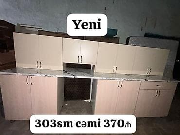 *YENİ Metbex mebeli SATILIR*‼️ Hazır əldədir Qiymet 370 manat Olcusu