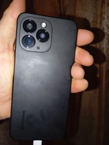 Fly: Blackview smartfon - Arxa korpus: mat qara örtük, barmaq izi tutmayan — 1