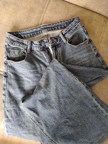 Toy paltarları və aksesuarları: 7 cüt cins şalvar dəsti - Material: klassik denim (pambıq əsaslı). - — 3