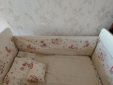 ucuz beşik: Oğlan və qız üçün, Yeni, Dördbucaq, Beşik, Dəst ilə, Matras ilə, Yellənmə mexanizm ilə — 2