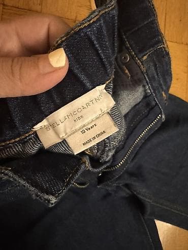 şalvar olculəri: Stella McCartney Kids cins şalvar Джинсовые брюки на 9-10 лет - Uşaq — 3