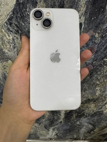 IPhone 13, 128 GB, Ağ, Barmaq izi, Face ID