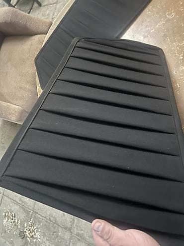 haval avtomobilleri: Qara rəngli tikişli oturacaq-yastıq örtükləri (2 ədəd) - Material — 2