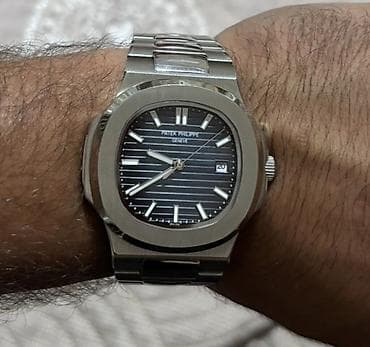 tap.az saatli: Patek Philippe Nautilus üslubunda kişi qol saatı - Korpus və qolbaq — 1