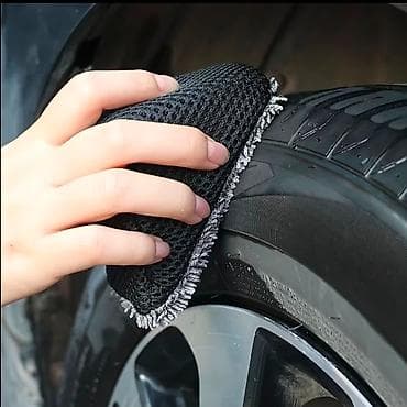 sador disk: Avtomobil yuma və təmizləmə üçün mikrofiber süngər – 1 ədəd — 4