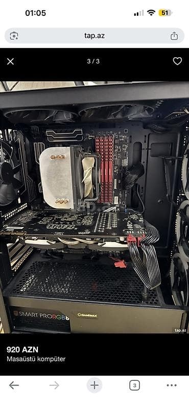 asus rog strix g15: Texili satilir video kar gtx 1080 8 gb Masaüstü kompüter – oyun və — 2