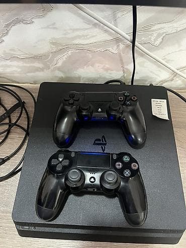 iphon 4: PlayStation 4 Slim oyun konsolu - Yaddaş: 500 GB - Versiya: Offline - — 1