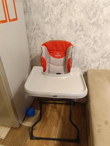 uşaq ucun yemek stolu: Uşaq yemək stulu – Benevo (logo üzərində “Benevo” yazısı görünür) - — 2