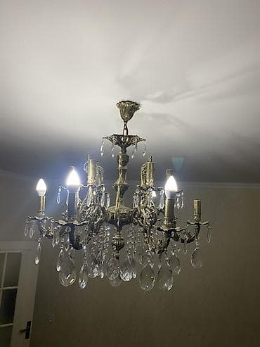 sam: Çılçıraq, 8 lampa, Metal — 4