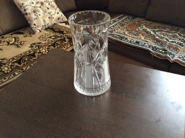 aboy dekor: Qedimi Xrustal Guldan. 60- ci illerin. Hundurluyu 33 sm; diametri 16 — 6