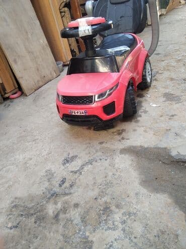 машина для детей: Uşaq üçün ayaqla idarə olunan minik maşını - Rəng: qırmızı - Korpus — 3