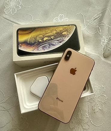 iphone xs max 2 el: IPhone Xs, 512 GB, Qızılı, Face ID — 5
