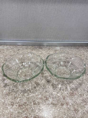 uşaqlar üçün dərin boşqablar: Kasalar, 2 ədədli dəst, Şüşə — 2