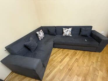 Künc divan, İşlənmiş, Açılan, Bazalı, Parça, Çatdırılma yoxdur