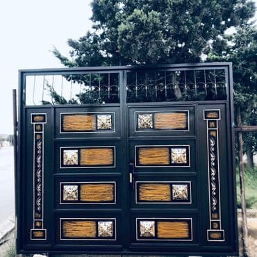 sokulmus darvazalar bakida: Salam Darvaza Yenidir Eni-3 Hündürlük-2.60.Bütün Darvazanın — 1