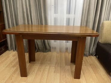 mdf material qiymeti: Klassik masa, İşlənmiş, MDF, Dördbucaq masa — 1