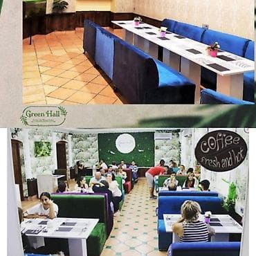 ucuz mebeler: *2900azn* Taxtadan yığılan restoran üçün divanlar və stollar satılır — 1