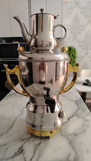 Yeni Elektrik Samovar, 4 l, Ünvandan götürmə, Ödənişli çatdırılma lalafo.az -da Yeni Elektrik Samovar, 4 l, Ünvandan götürmə, Ödənişli çatdırılma