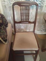 стул: Qonaq otağı üçün, İşlənmiş, Qatlanmayan, Stul — 1