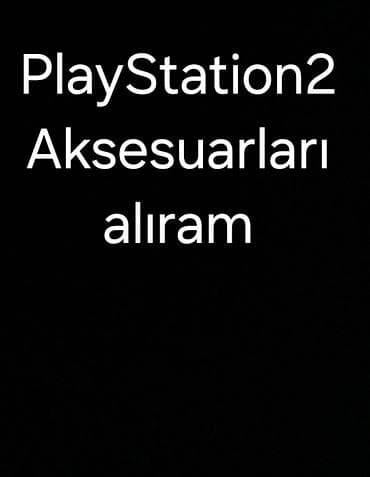 playstatio: Xidmət: PlayStation 2 aksesuarlarının alınması Məzmun: - PS2 Pultları — 1