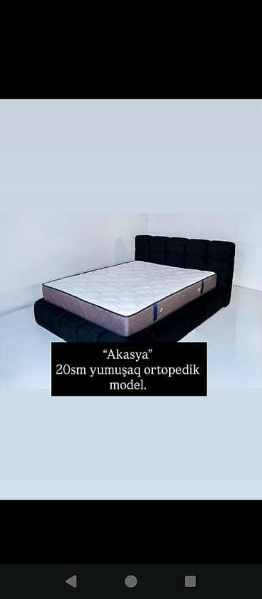 sintepon material: Yeni, Sadə matras, İki nəfərlik — 5