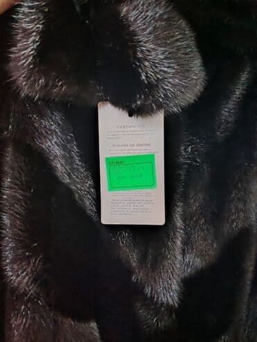 norka şuba: Kürk, XL, rəng - Qara — 6