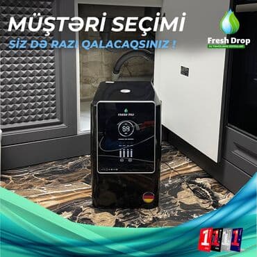 su tənzimləyici: Cihaz ən son texnologiyalı Smart modeldir. * NFS, İSO sertifikatlı — 4