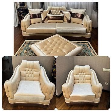 divanlar 2ci əl: Yumsaq dest 1100₼ satilir .Dest Turkiyeden 4500₼ alinib .Unvan Yasamal — 1