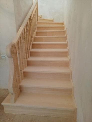 taxt örtüyü: Taxta pilləkənlərin hazırlanması və quraşdırılması xidməti - — 4