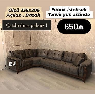 kitab dolablari: Künc divan, Qonaq otağı üçün, Bazalı, Kitab — 1