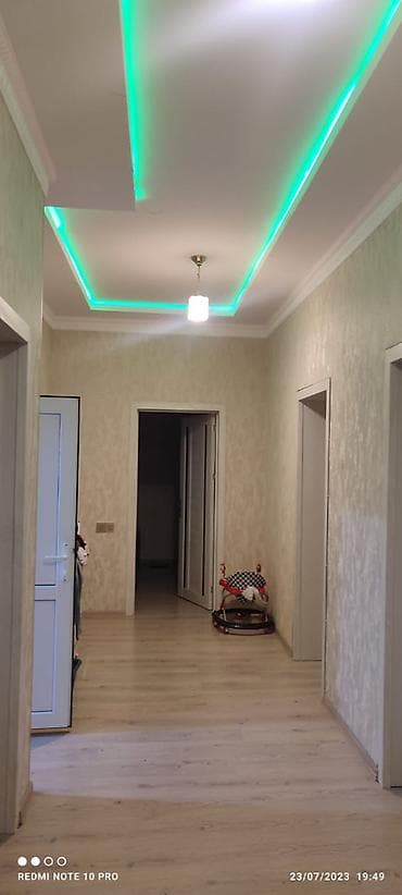 merdekan ev satilir: 3 otaqlı, 100 kv. m, Kredit yoxdur, Yeni təmirli — 4