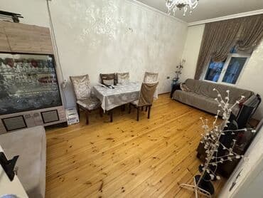 квартиры в аренду на длительный срок: 2 otaqlı mənzil – işıqlı və səliqəli planlanma - Geniş qonaq otağı — 5