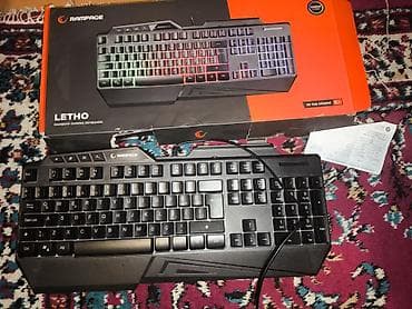 gta 5 oyna: Rampage Letho Rainbow Gaming Keyboard - Tam ölçülü klaviatura — 1