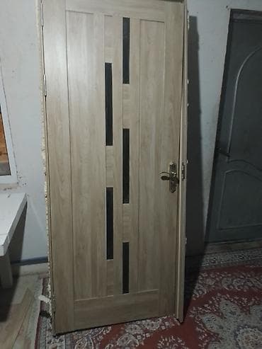 qab qaşıqlar: Məhsul: Daxili/otaq qapısı komplekti - Material: ağac teksturalı — 2
