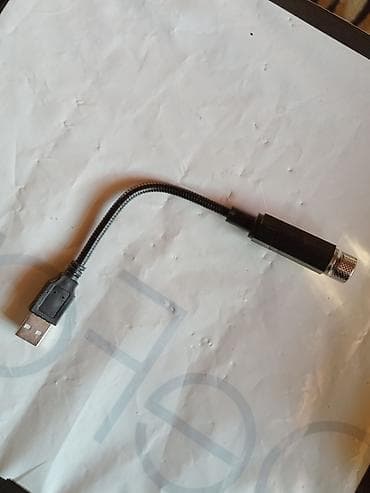 iş dəftəri: USB gooseneck mini LED işıq - USB-A qoşulma: istənilən noutbuk — 1