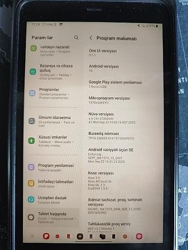 z fold 3: Samsung Galaxy Tab Active 3 (SM-T575) planşet. İdeal vəziyyətdədir — 2