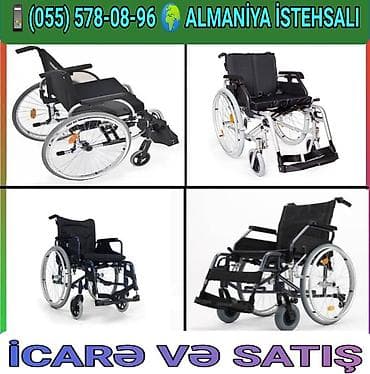 Almaniya istehsalı mexaniki əlil arabaları – icarə və satış