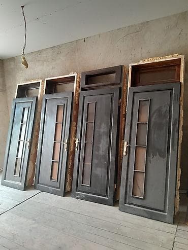 taxda qapi: Qapılar – daxili otaq qapıları dəsti - Material: taxta karkas, üzəri — 3