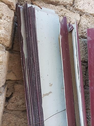 Künclər: 2 met 40 santl uzunu Metall künclük və dam örtüyü aksesuarları dəsti — 1