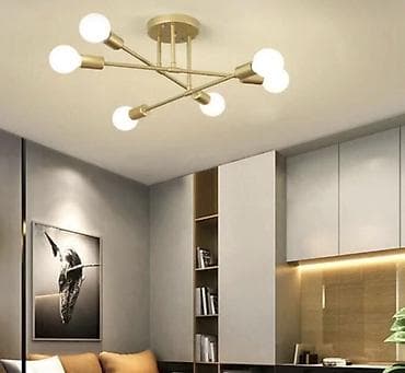 Çılçıraq, 6 lampa, Metal