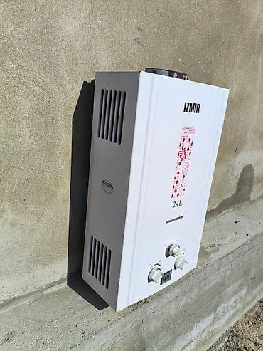 Краны водонагреватели: IZMIR 24L qazla işləyən su qızdırıcısı:yaxşı vəziyyətdədir az işlənib — 3