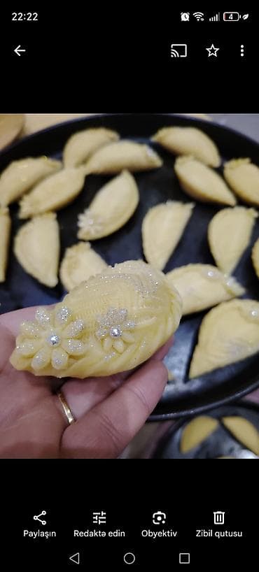 Şirniyyat məhsulları: Evdə təmiz və keyfiyyətli şəkildə hazırlanmış paxlava satılır 🍯 🔸 — 5