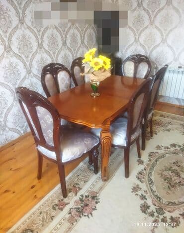 ikinci el stullar: 6 stul her biri temizdir artiqdi deye satilir unvan sumqayit — 1