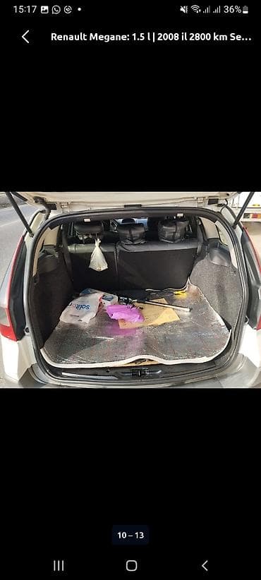 Avtomobil alışı: Renault Megane: 1.5 l | 2008 il 1 km Universal — 4