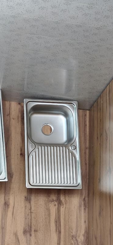 nerjaveyka su cəni: Mətbəx üçün paslanmayan polad mətbəx lavabosu - Material: paslanmayan — 1