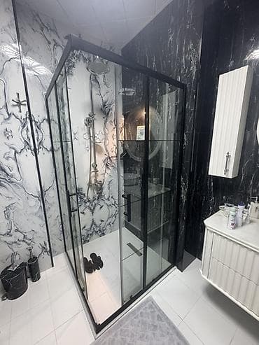 ремонт душевых кабин: Перегородка, Угловая — 3