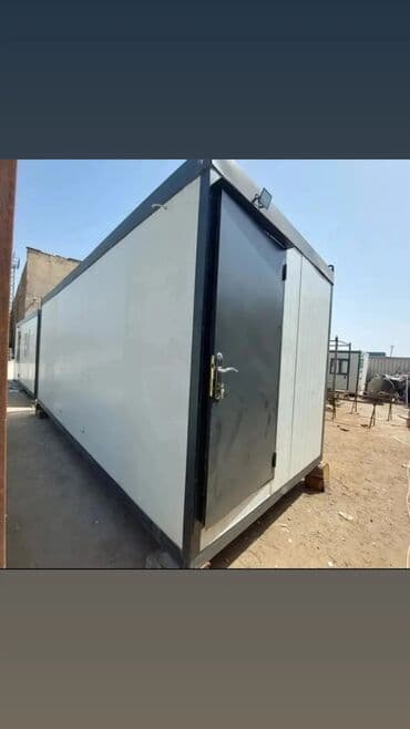 konteyner evler ismayilli: 2.40 x 6.00 metr 5 kabinli duş aristonda daxil olmaqla tam təchizat — 3